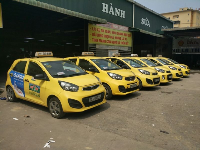 Danh sách sdt các hãng taxi tại TP Vinh Nghệ An